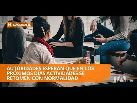 Las clases en la UNL empezaron de forma irregular - Teleamazonas