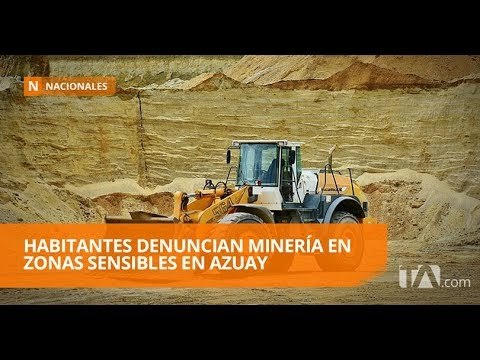 Denuncian que trabajos de minería ponen en riesgo vidas humanas - Teleamazonas