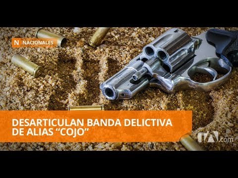 Desarticulan banda que se dedicaba al delito de asalto - Teleamazonas