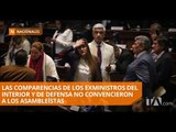 Asamblea Nacional recibió a exministros del Frente de Seguridad - Teleamazonas