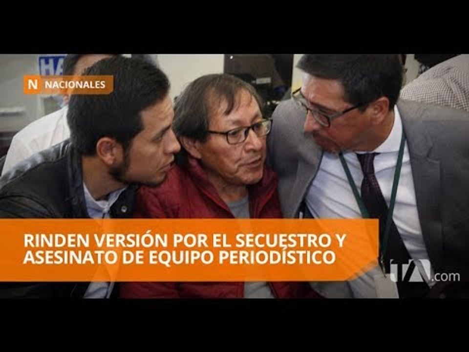 Directivos de diario El Comercio dieron versión voluntaria - Teleamazonas