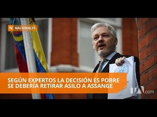 Gobierno dispuso retirar seguridad especial en Embajada en Londres - Teleamazonas