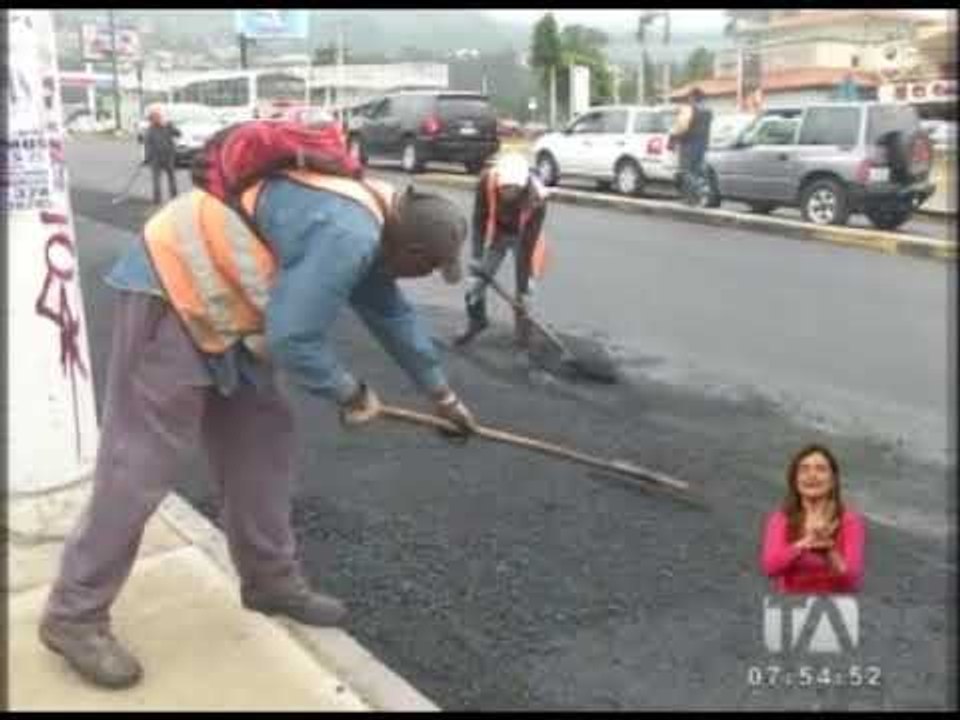 La Epmmop resolvería el problema de los baches en tres semanas