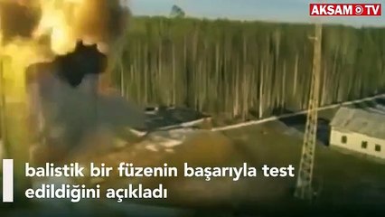 Rusya’dan kıtalararası balistik füze denemesi