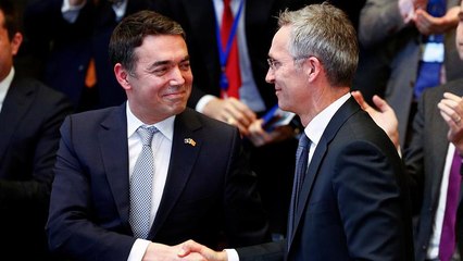 Republic of North Macedonia signs pact to pave way for NATO membership