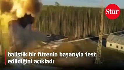 下载视频: Rusya’dan kıtalararası balistik füze denemesi