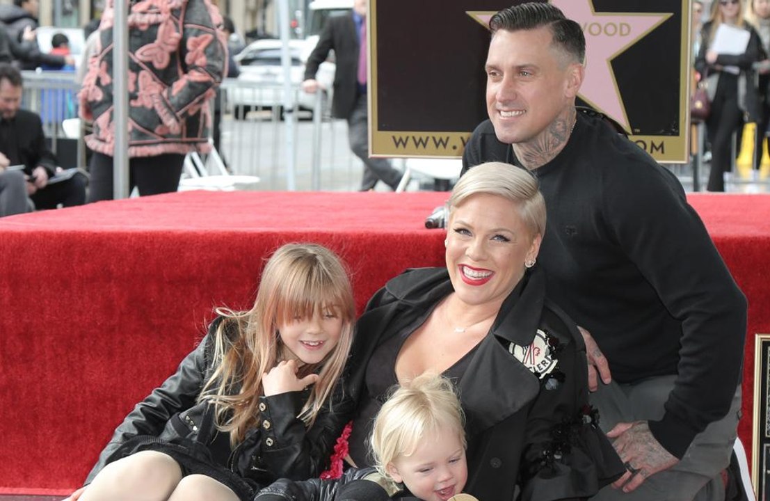 Pink: Dank an ihre Familie