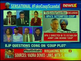 Fake Coup Scandal: BJP cites Sunday Guardian report; worst politicisation of army?