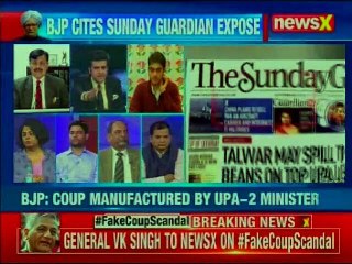 Fake Coup Scandal: General VK Singh to brief on Sunday Guardian story tomorrow