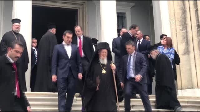 Yunanistan Başbakanı Aleksis Çipras, Ruhban Okulu'nda