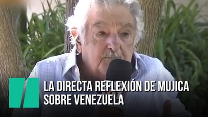 La directa reflexión de Mujica sobre Venezuela