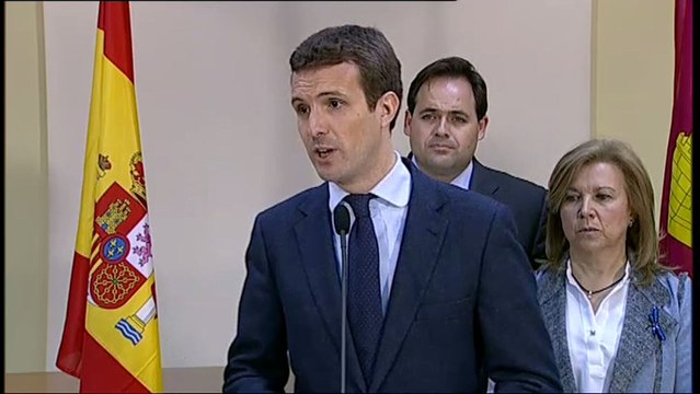 Pablo Casado: “El presidente del Gobierno es el mayor traidor que tiene nuestra legalidad