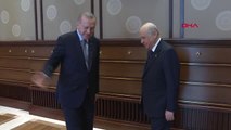 Cumhurbaşkanı Erdoğan MHP Lideri Bahçeli ile Görüştü