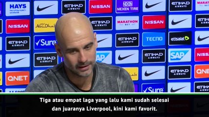 Tiga Hari Lalu Liverpool Adalah Juara - Guardiola