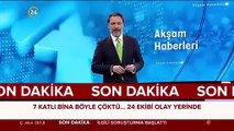 İşte Kartal’daki binanın çökme anı