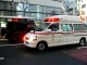 Ambulance dans le quartier de Shibuya (Tokyo)