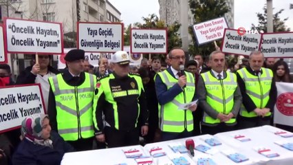 Vali Yavuz'dan sürücülere 'yaya önceliği' uyarısı