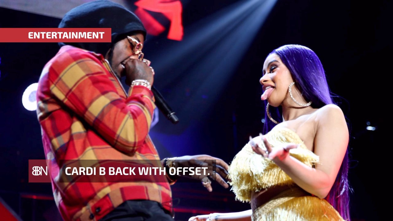Cardi B Is Back With Offset For Now