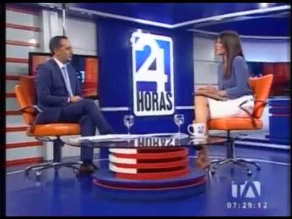 Entrevista a Boris Palacios, ministro de transporte y obras públicas