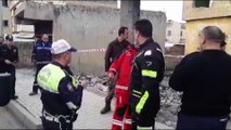 Metruk binada çökme: 3 çocuk yaralı - SİİRT