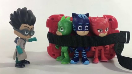 PJ Masks play Operation Escape Room Spy Code by Yulu Toys Family Game Night || Keith's Toy Box