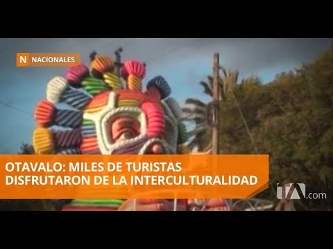 Visitantes nacionales y extranjeros disfrutaron de las fiestas del Yamor - Teleamazonas