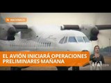 Se suspendió el vuelo inaugural del avión estadounidense - Teleamazonas