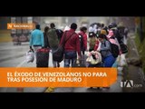 Los migrantes venezolanos temen restricciones por tensión diplomática - Teleamazonas