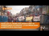 Vigilancia policial en el Bulevar de la “J” para evitar comercio informal - Teleamazonas