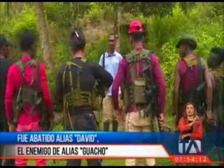 Fue abatido alias "David", el enemigo de "Guacho"