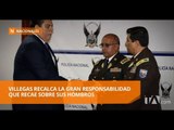 Nelson Villegas asume como nuevo Comandante General de la Policía Nacional - Teleamazonas