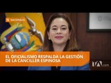 Presentan solicitud de juicio político en contra de la canciller - Teleamazonas