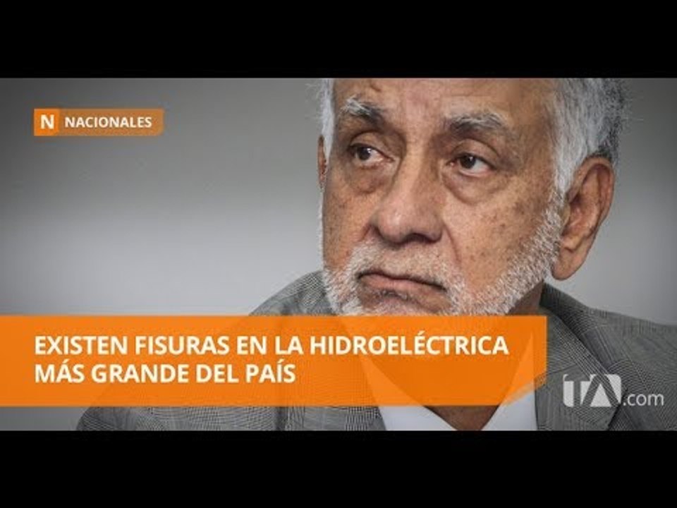 Carlos Pérez constató fisuras en válvulas de hidroeléctrica - Teleamazonas