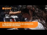 Canes buscan cuerpos de periodistas asesinados en frontera  - Teleamazonas