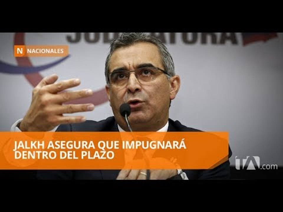Gustavo Jalkh rechaza la resolución del CPCCS-T - Teleamazonas