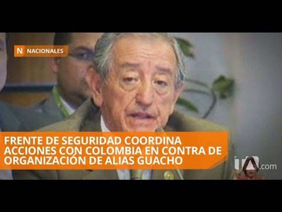Avanzan operaciones que ponen en jaque a alias Guacho - Teleamazonas