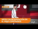 La reacción de los fans de Messi después de un entrenamiento - Teleamazonas