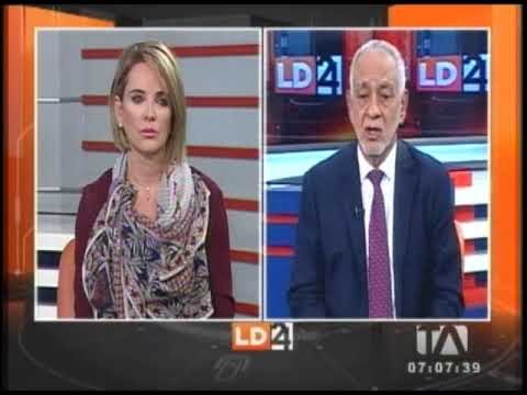 Carlos Pérez, ministro de hidrocarburos, habla de las irregularidades en el proyecto Coca Codo