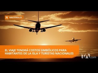 La FAE volverá a operar la ruta Guayaquil-Isabel-Guayaquil - Teleamazonas