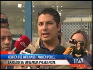 Correa podría ser procesado penalmente por presunto secuestro