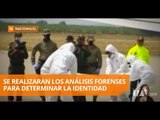 Los restos encontrados en Tumaco llegaron a Cali - Teleamazonas