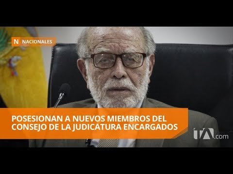 Posesionan a los nuevos miembros del Consejo de la Judicatura encargados - Teleamazonas
