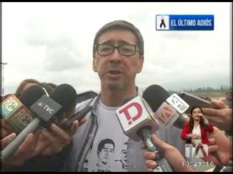 Los cuerpos del equipo periodístico llegaron esta mañana a Quito