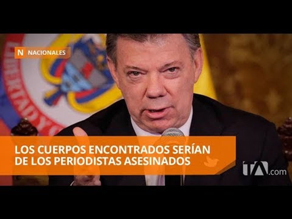 Ecuador expectante por posible hallazgo de cuerpos de periodistas asesinados - Teleamazonas