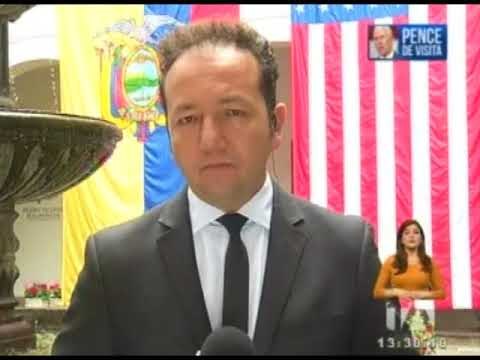 Lenín Moreno se reunió con el vicepresidente Mike Pence