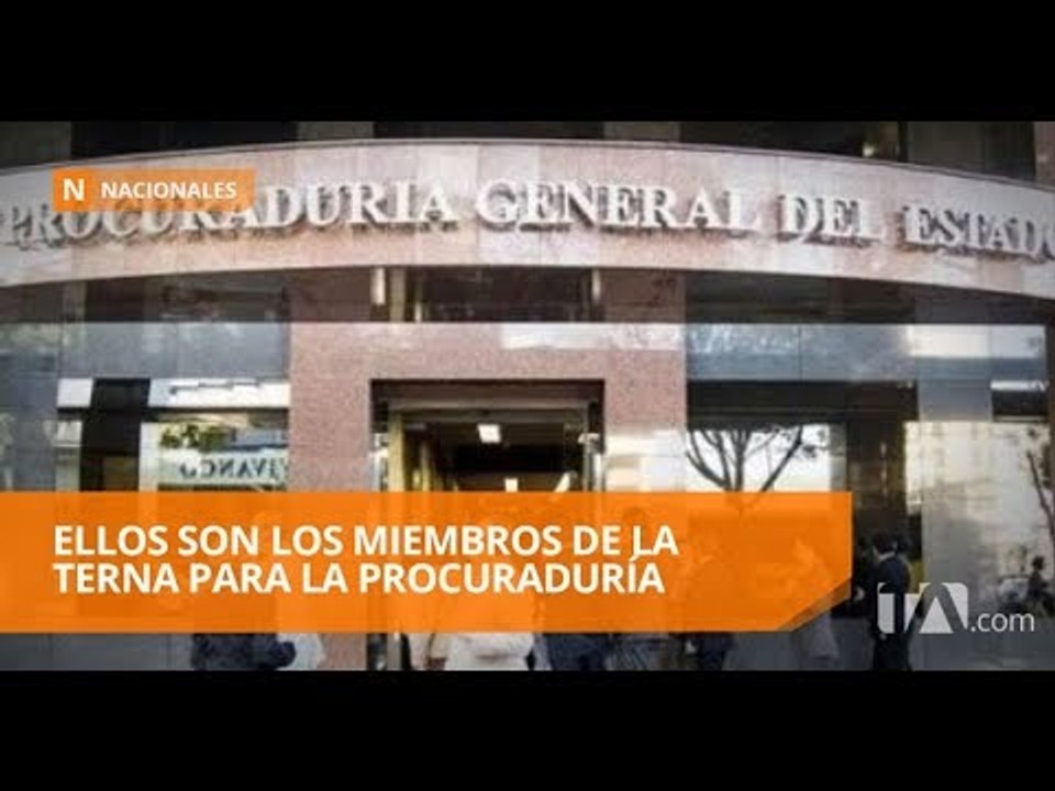 Iñigo Salvador Crespo encabeza terna para procurador general del Estado - Teleamazonas