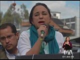 Movilización en respaldo a Correa deja siete policías heridos