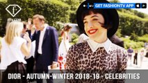 Celebrities Talk at Dior Autumn/Winter 2018-19 Paris Haute Couture Show | FashionTV | FTV