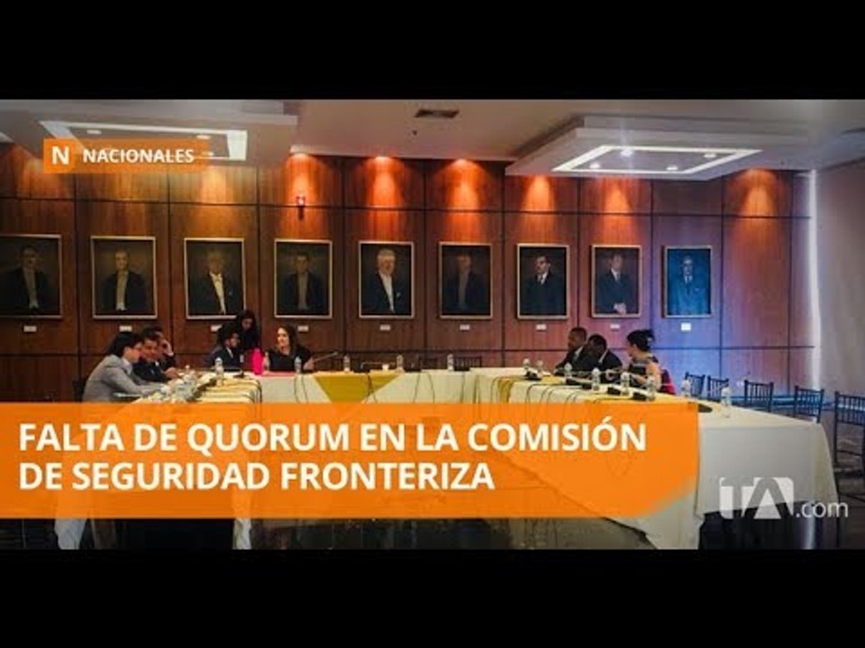 Falta de eficiencia en la Comisión Ocasional de Seguridad Fronteriza - Teleamazonas