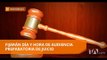 Versiones solicitadas por Fiscalía dentro del caso Balda concluyeron - Teleamazonas
